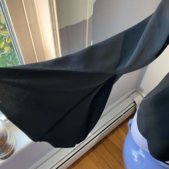 Premise Split Angel Sleeve Blouse, XS, Black - Picture 4 of 15